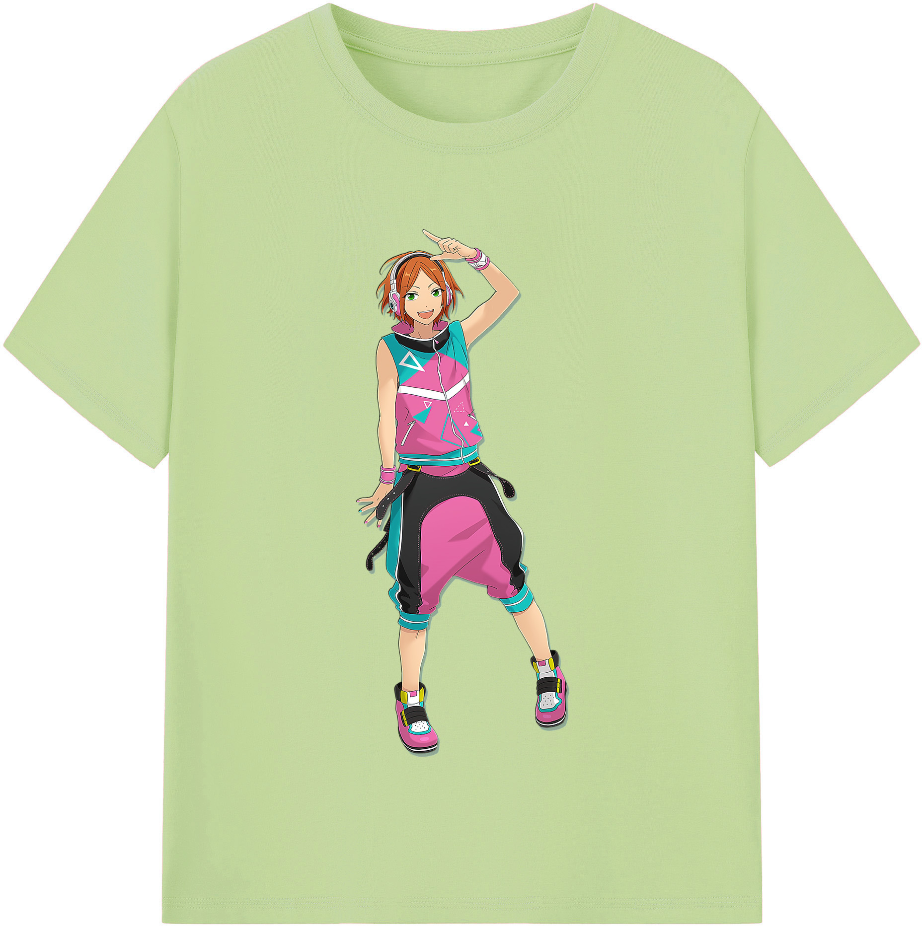 （画像用） あんさんぶるスターズ! Ensemble Stars 綿100％半袖Tシャツ（フロントプリント）